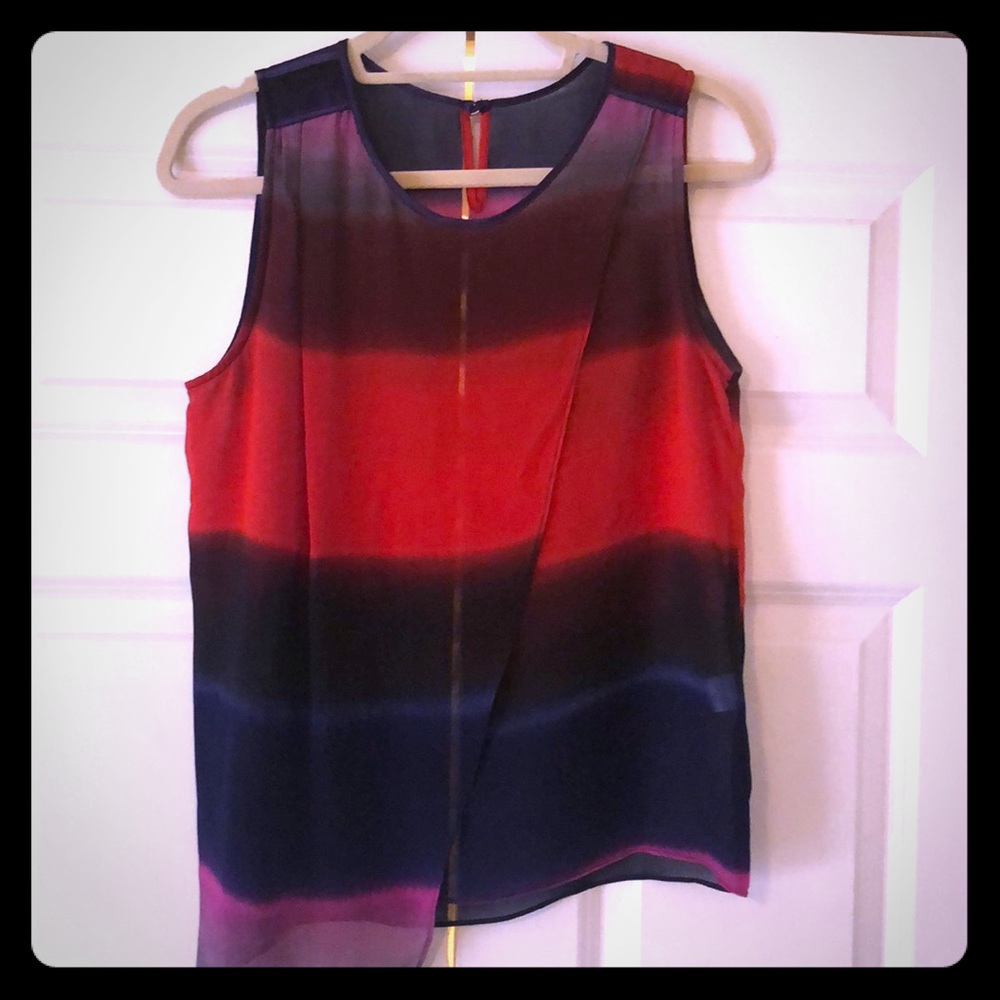 Asymmetrical blouse